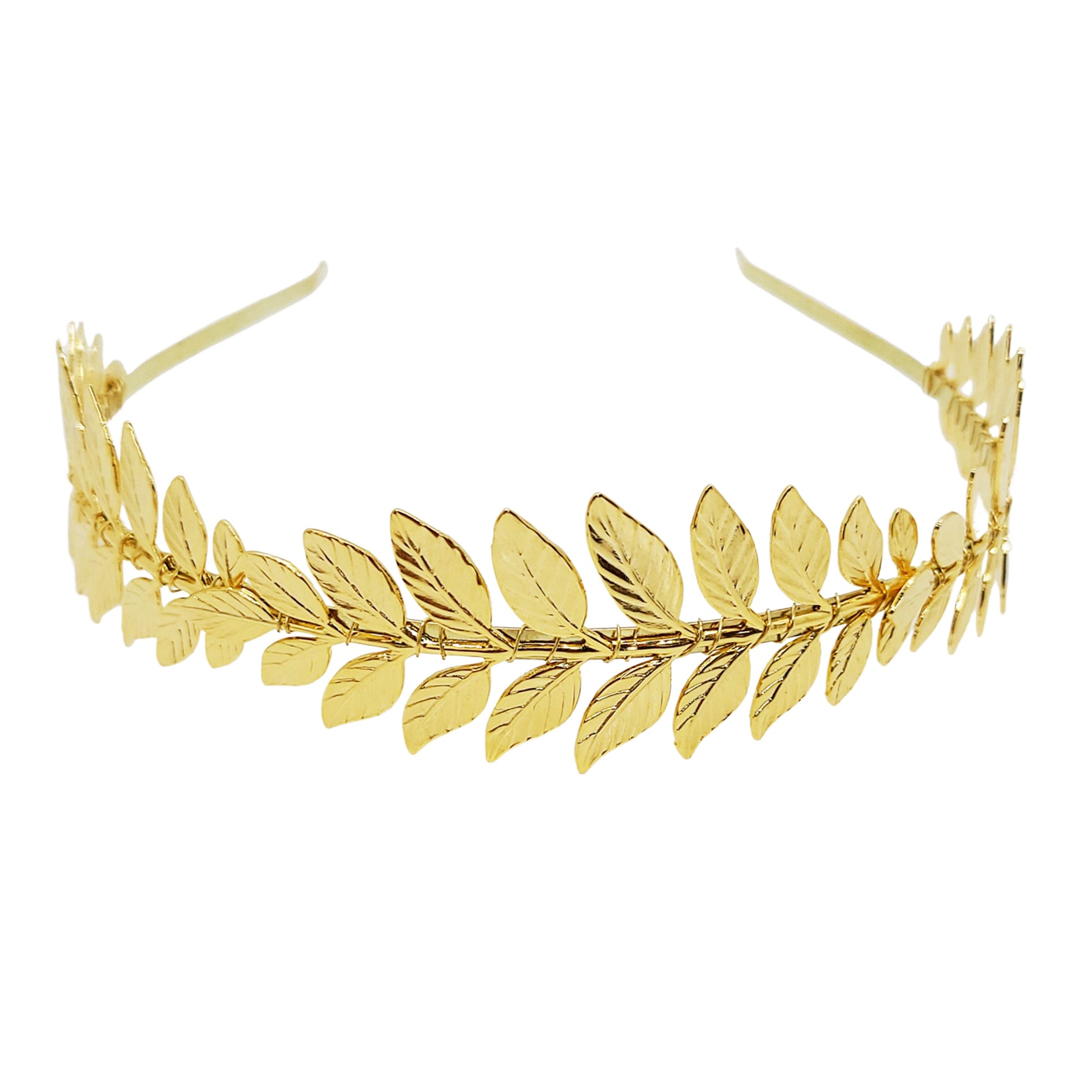 Mollie Headband - Gold - Ellen Hunter NYC - Luxury Bridal Jewelry