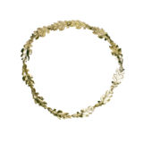 Oak Wreath - Gold - Ellen Hunter NYC - Luxury Bridal Jewelry