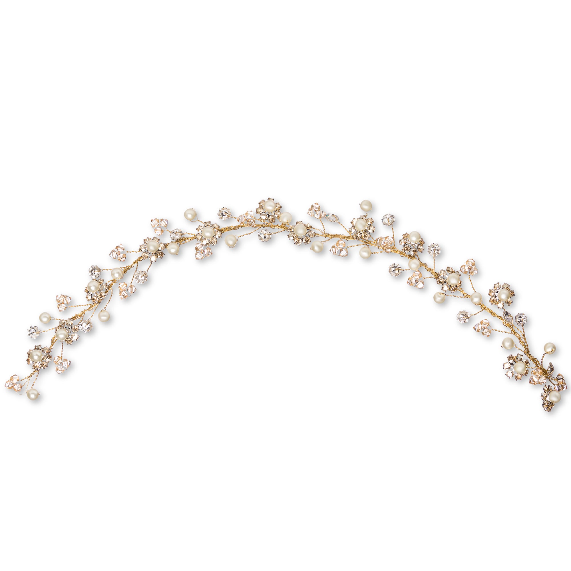 Daisy Vine - Gold - Ellen Hunter NYC - Luxury Bridal Jewelry