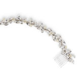 Honeysuckle Vine - Silver - Ellen Hunter NYC - Luxury Bridal Jewelry