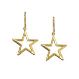 A Star Is Born Earrings - Gold - Ellen Hunter NYC - Luxury Bridal Jewelry