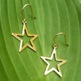 A Star Is Born Earrings - Gold - Ellen Hunter NYC - Luxury Bridal Jewelry