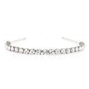 Carrie Headband - Silver - Ellen Hunter NYC - Luxury Bridal Jewelry
