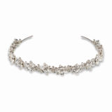 Cindy Headband - Silver - Ellen Hunter NYC - Luxury Bridal Jewelry