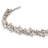 Cindy Headband - Silver - Ellen Hunter NYC - Luxury Bridal Jewelry