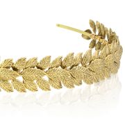 Daphne Headband - Gold - Ellen Hunter NYC - Luxury Bridal Jewelry