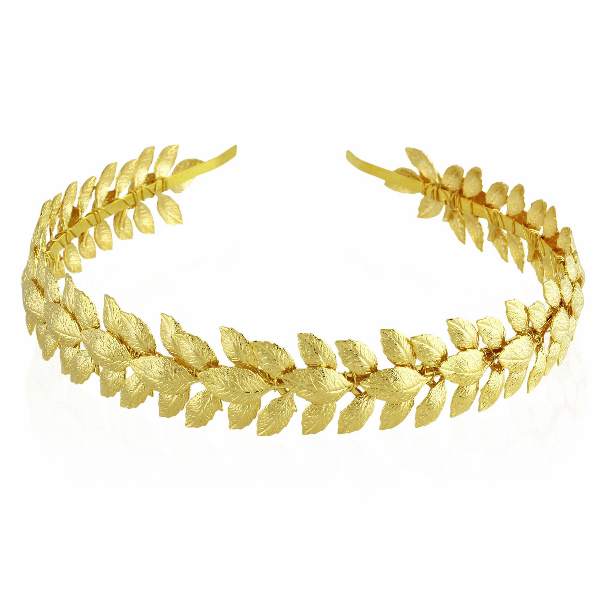 Daphne Headband - Gold - Ellen Hunter NYC - Luxury Bridal Jewelry