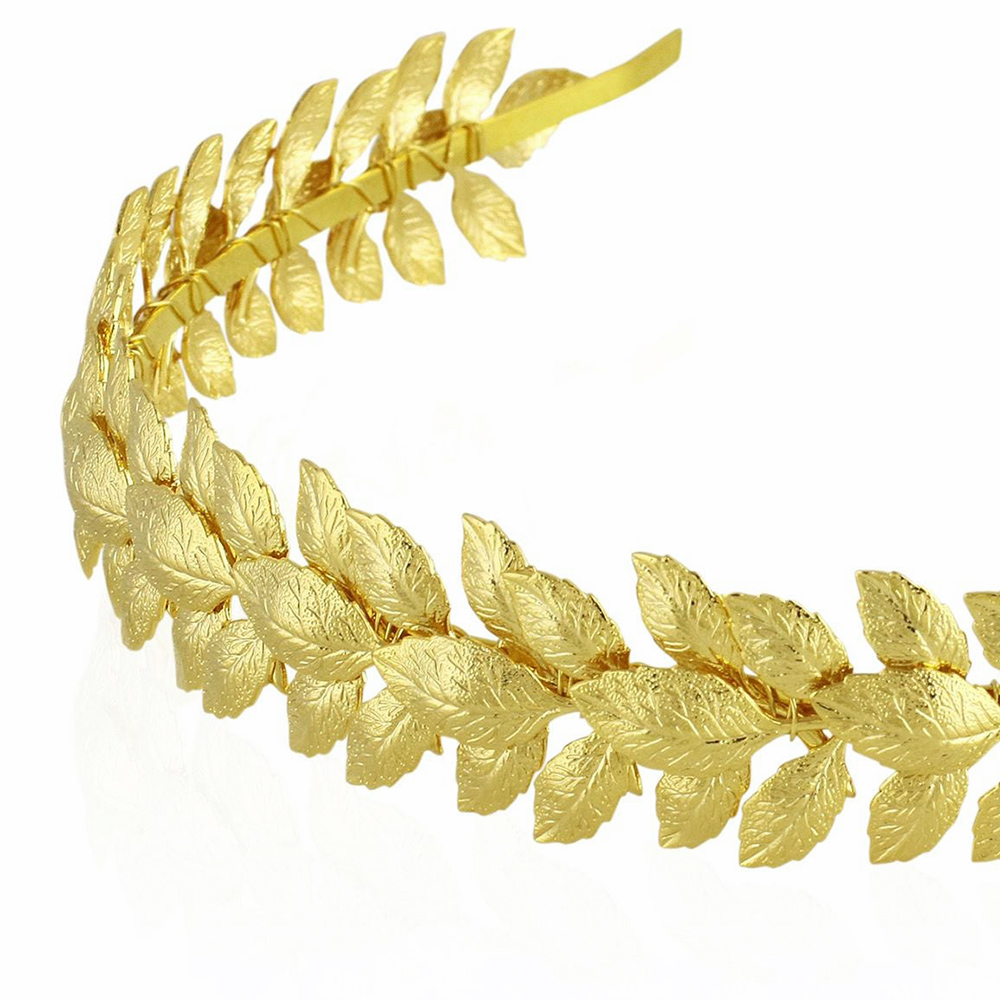 Daphne Headband - Gold - Ellen Hunter NYC - Luxury Bridal Jewelry