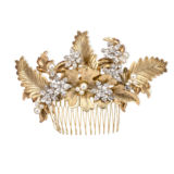 Elizabeth Comb - Gold - Multi-colored - Ellen Hunter NYC - Luxury Bridal Jewelry