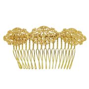 Jane Comb - Gold - Ellen Hunter NYC - Luxury Bridal Jewelry