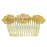 Jane Comb - Gold - Ellen Hunter NYC - Luxury Bridal Jewelry