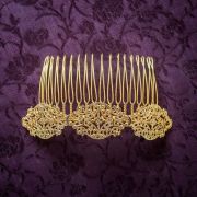 Jane Comb - Gold - Ellen Hunter NYC - Luxury Bridal Jewelry