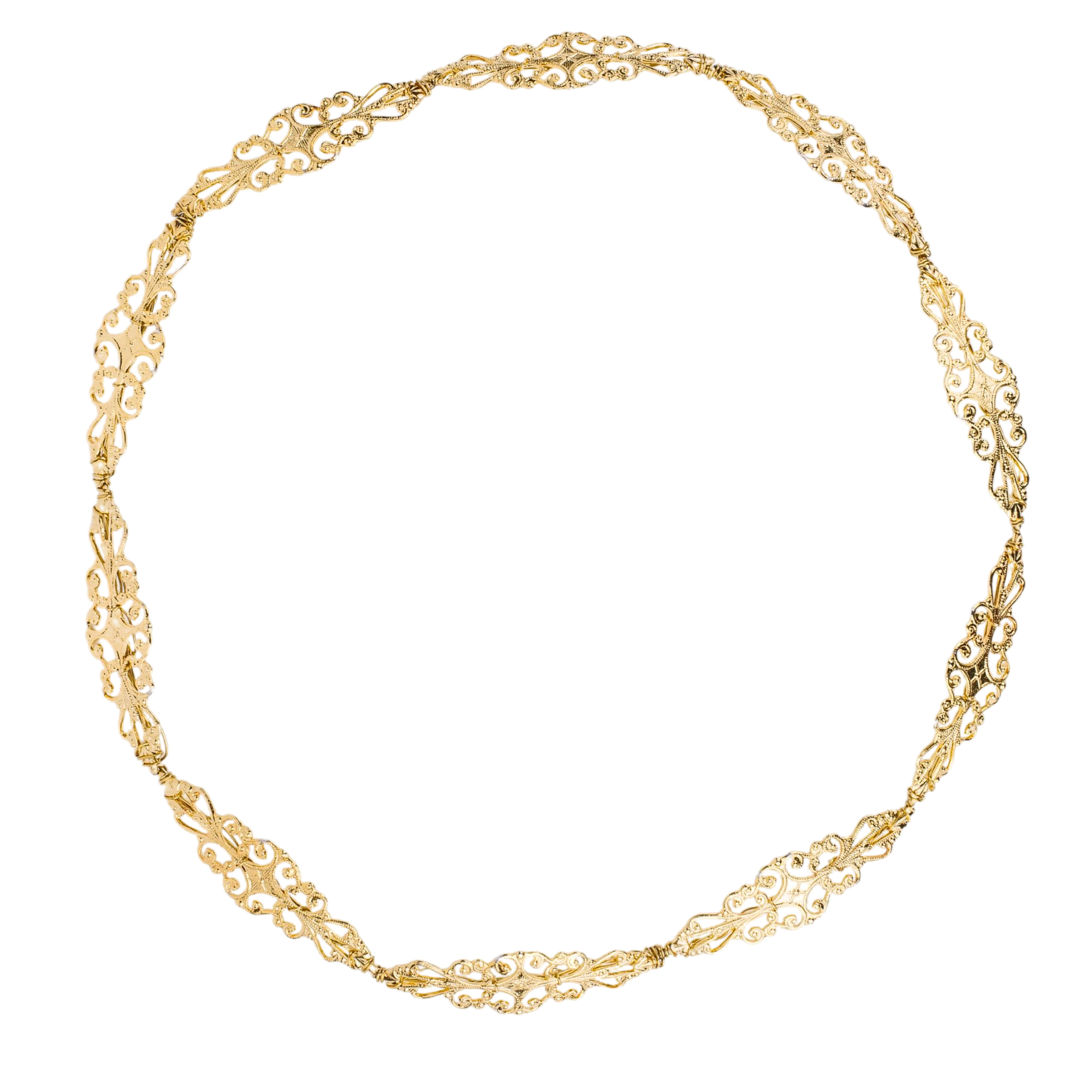 Lindsay Wreath - Gold - Ellen Hunter NYC - Luxury Bridal Jewelry