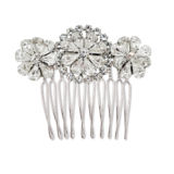 London Comb - Silver - Ellen Hunter NYC - Luxury Bridal Jewelry
