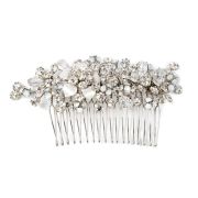 Melissa Comb - Silver - Ellen Hunter NYC - Luxury Bridal Jewelry