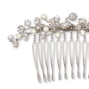 Mia Comb - Silver - Ellen Hunter NYC - Luxury Bridal Jewelry