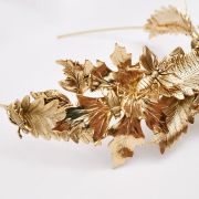 Mykonos Headband - Gold - Ellen Hunter NYC - Luxury Bridal Jewelry