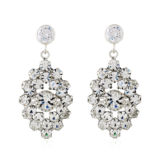 Penelope Earrings - Silver - Ellen Hunter NYC - Luxury Bridal Jewelry