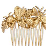 Scarlett Comb - Gold - Ellen Hunter NYC - Luxury Bridal Jewelry