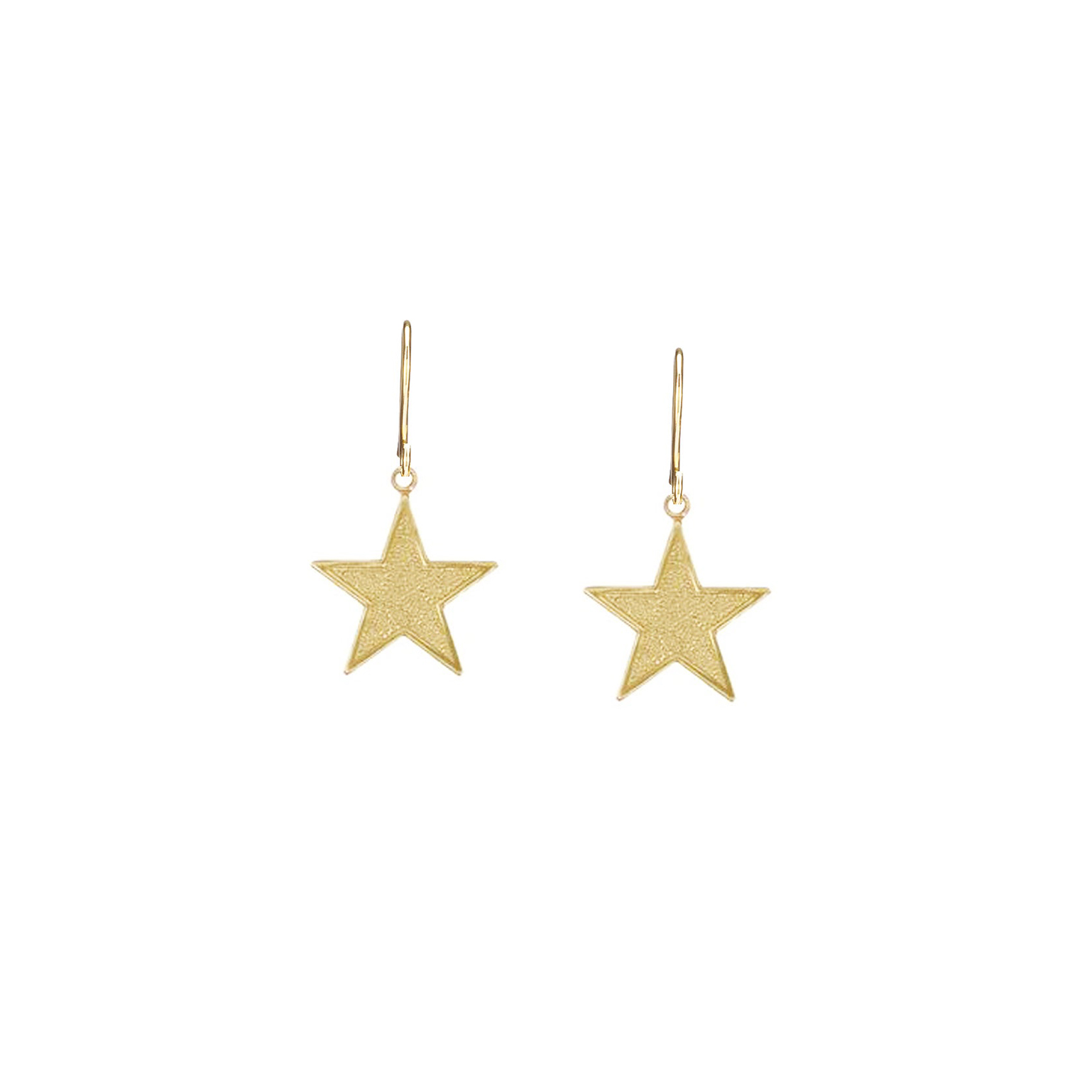 Stella Earrings - Gold - Ellen Hunter NYC - Luxury Bridal Jewelry