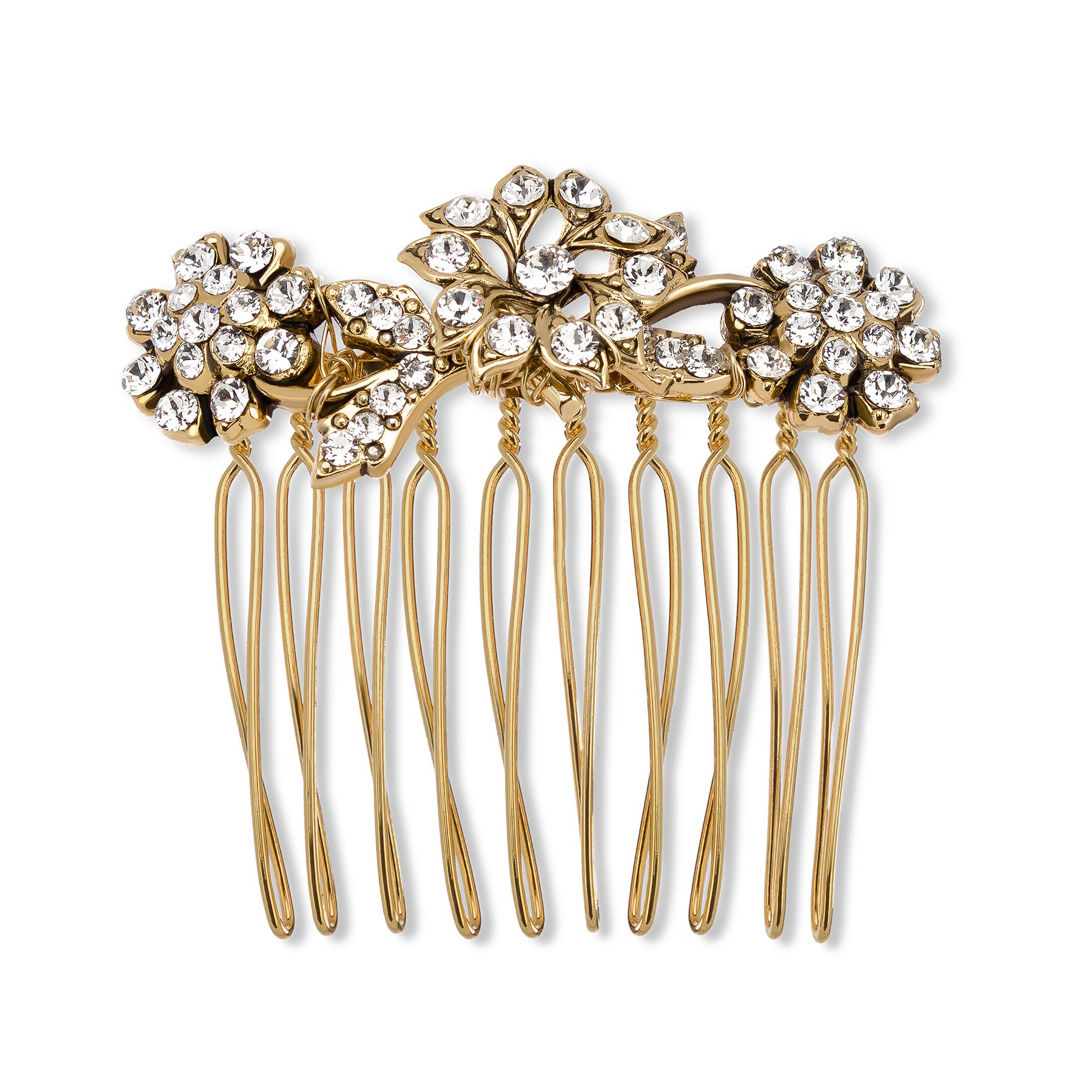 Tina Comb - Gold - Ellen Hunter NYC - Luxury Bridal Jewelry