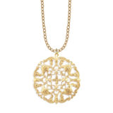 Bekah Necklace - Gold - Ellen Hunter NYC - Luxury Bridal Jewelry
