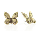 Butterfly Earrings - Gold - Ellen Hunter NYC - Luxury Bridal Jewelry