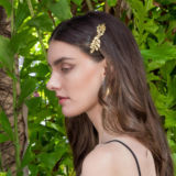 Jordan Comb - Gold - Ellen Hunter NYC - Luxury Bridal Jewelry