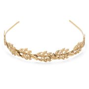 Jordan Headband - Gold - Ellen Hunter NYC - Luxury Bridal Jewelry