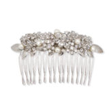 Sylvia Comb - Silver - Ellen Hunter NYC - Luxury Bridal Jewelry