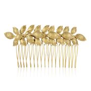 Daphne Comb - Antique Gold - Ellen Hunter NYC - Luxury Bridal Jewelry