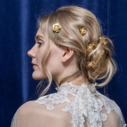 Taye Comb - Gold - Ellen Hunter NYC - Luxury Bridal Jewelry