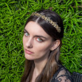 Aphrodite Headband - Gold - Ellen Hunter NYC - Luxury Bridal Jewelry