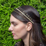 Pippa Headband - Black - Ellen Hunter NYC - Luxury Bridal Jewelry