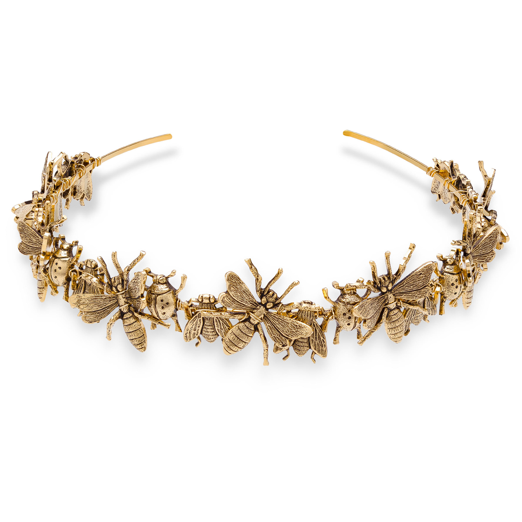 Juliet Headband - Gold - Ellen Hunter NYC - Luxury Bridal Jewelry