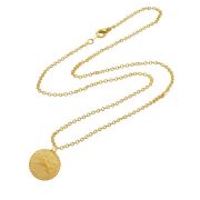 Aries Zodiac Necklace - Gold - Ellen Hunter NYC - Luxury Jewelry