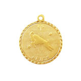Aries Zodiac Necklace - Gold - Ellen Hunter NYC - Luxury Jewelry