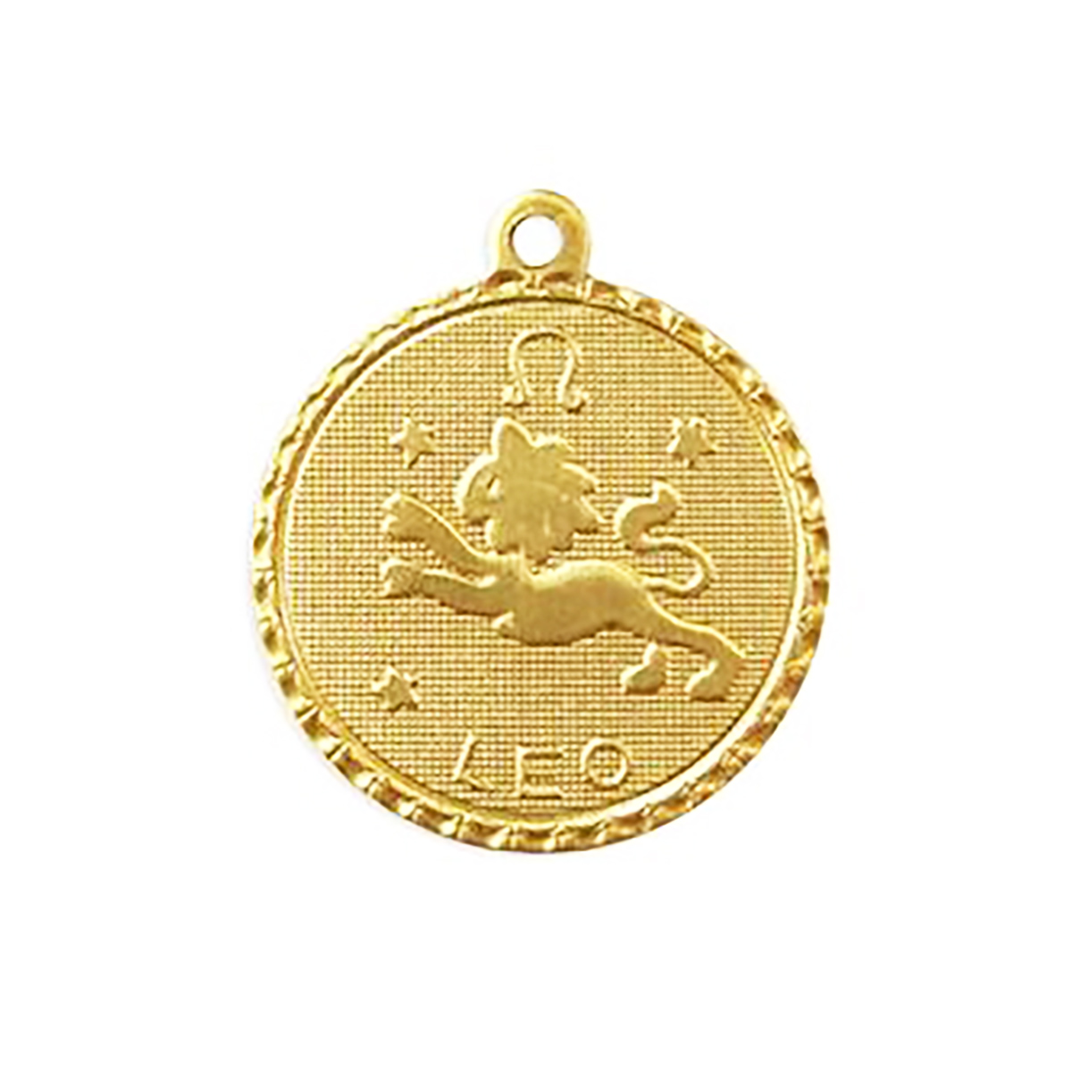 Leo Zodiac Necklace - Gold - Ellen Hunter NYC - Luxury Jewelry