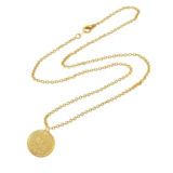 Libra Zodiac Necklace - Gold - Ellen Hunter NYC - Luxury Jewelry