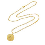 Sagittarius Zodiac Necklace - Gold - Ellen Hunter NYC - Luxury Jewelry
