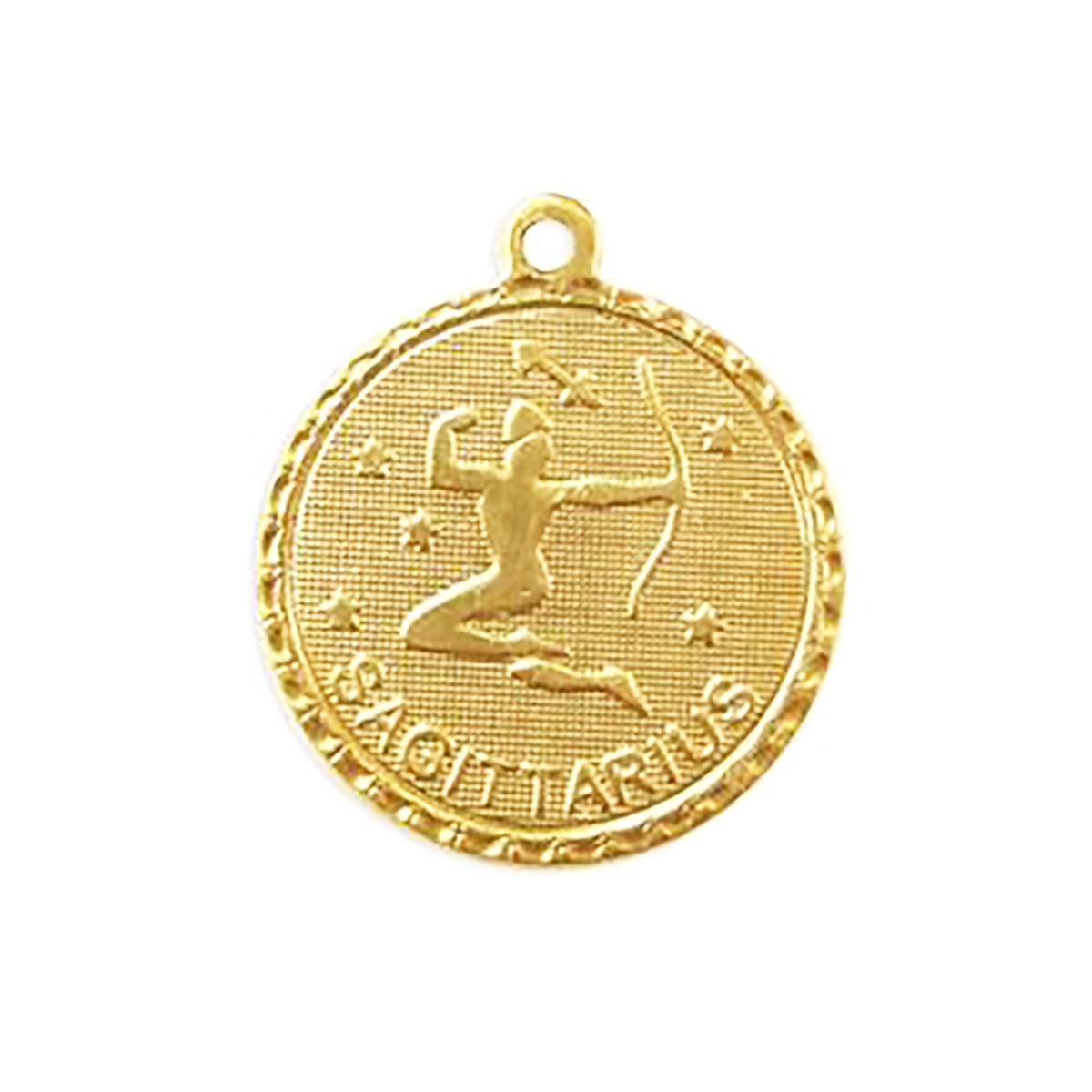 Sagittarius Zodiac Necklace - Gold - Ellen Hunter NYC - Luxury Jewelry