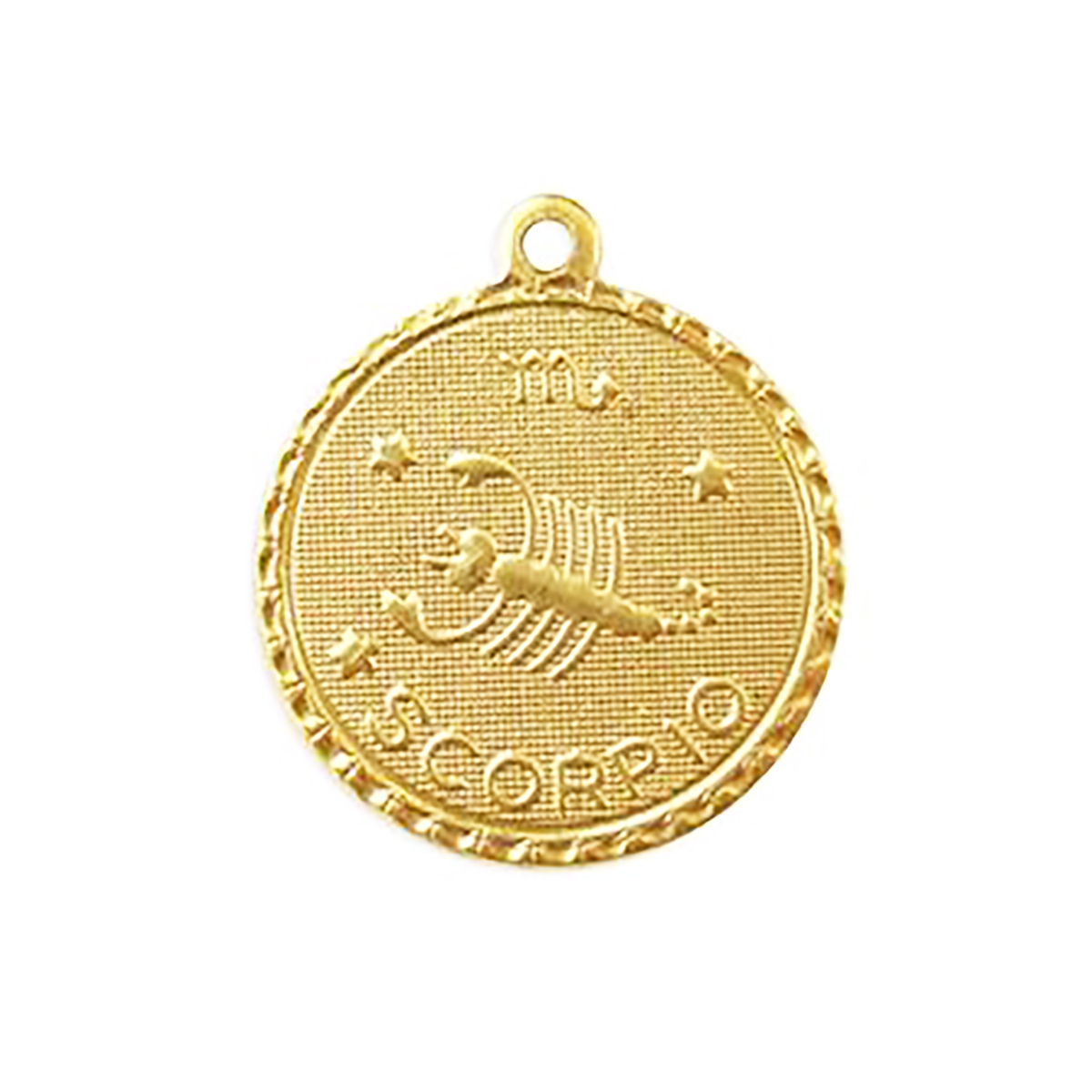 Scorpio Zodiac Necklace - Gold - Ellen Hunter NYC - Luxury Jewelry