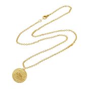 Taurus Zodiac Necklace - Gold - Ellen Hunter NYC - Luxury Jewelry