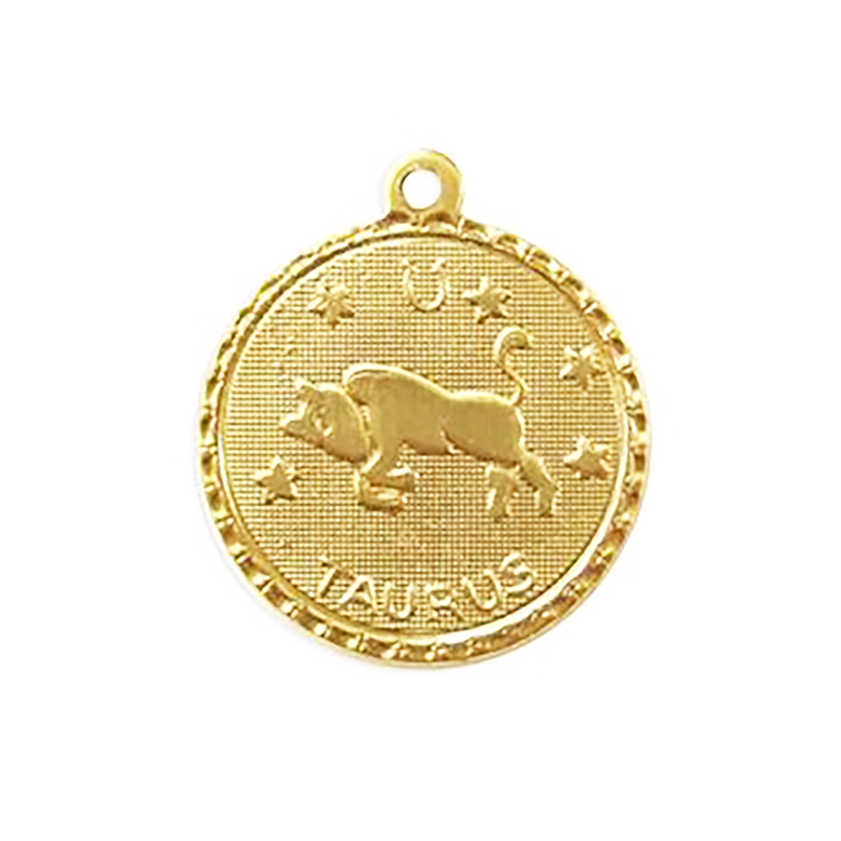 Taurus Zodiac Necklace - Gold - Ellen Hunter NYC - Luxury Jewelry
