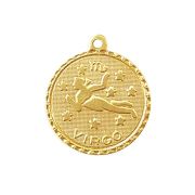 Virgo Zodiac Necklace - Gold - Ellen Hunter NYC - Luxury Jewelry