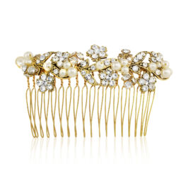 Jessica Comb - Gold - Ellen Hunter NYC - Luxury Bridal Jewelry