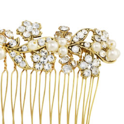 Jessica Comb - Gold - Ellen Hunter NYC - Luxury Bridal Jewelry