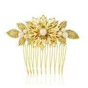 Mona Comb - Lilac / Gold - Ellen Hunter NYC - Luxury Jewelry & Hair Accessories