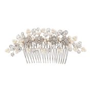 Marilyn Comb - Silver - Ellen Hunter NYC - Luxury Bridal Jewelry