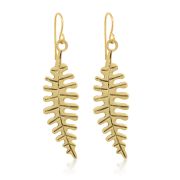 Alicia Earrings - Gold - Ellen Hunter NYC - Luxury Bridal Jewelry